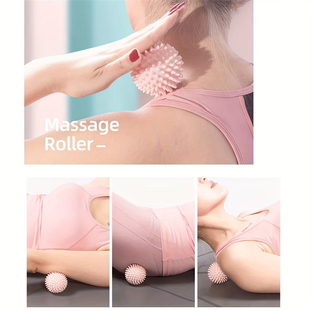 Durable Portable Massage Ball for Muscle Relaxation Neck Leg Back Body