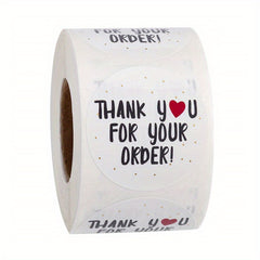 500pcs Thank You For Your Order Seal Labels Stickers Scrapbooking