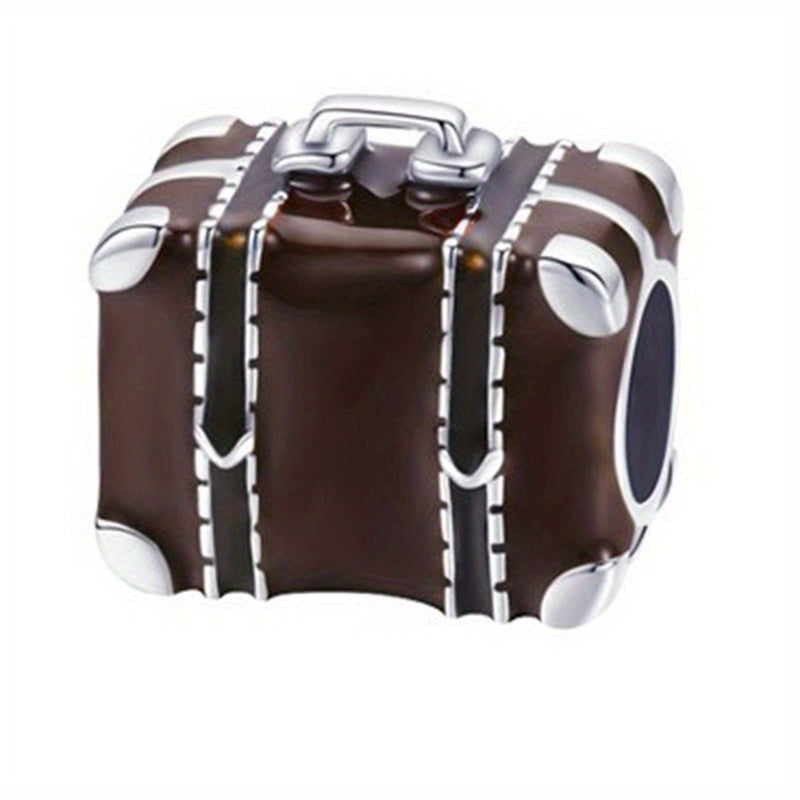 Star Galaxy Astronaut Beaded Bracelet with Angel Wings Charm