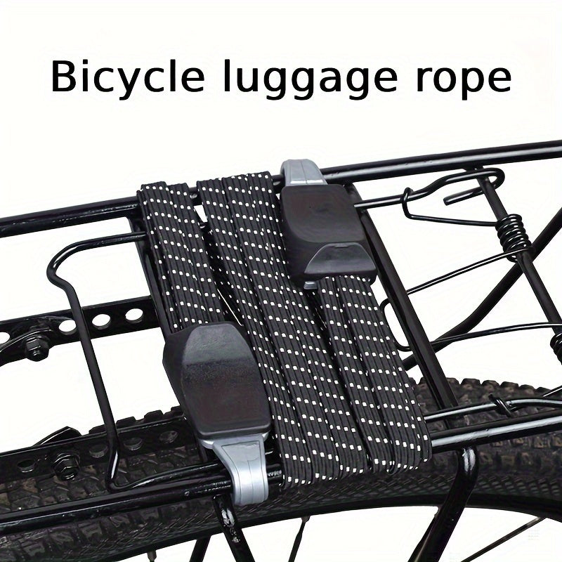5pcs Bike Luggage Fixed Strap, Plastic Hook, M