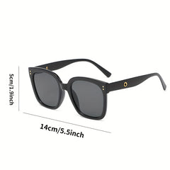 Oversized Square Sunglasses Gradient Glasses UV400