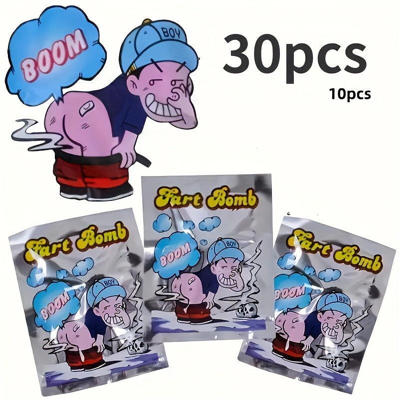 30pcs Stench Fart Bag Prank Bag Smelly Novelty Toys Halloween Trick Bag