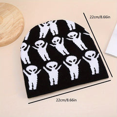 Fashionable Ear Protection Sport Knit Beanie Hat Winter Warm Ski Cold Hat