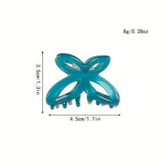 Acetic Acid Hair Claw Butterfly Hair Clip for Women