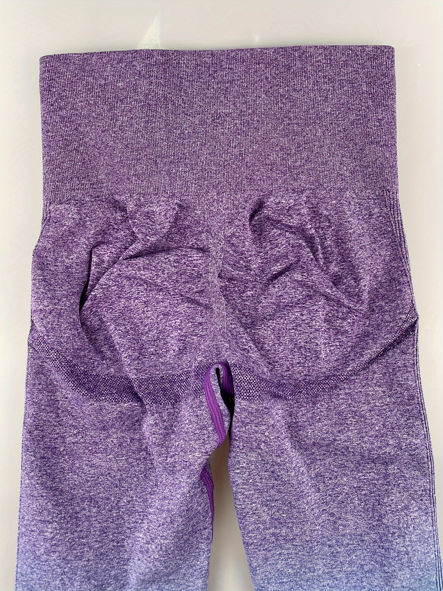 Two Tone Butt Lifting High Waist Leggings Yoga Running Tight Pants
