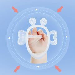 3D Bee Teether Teething Toy Baby Soft Teether