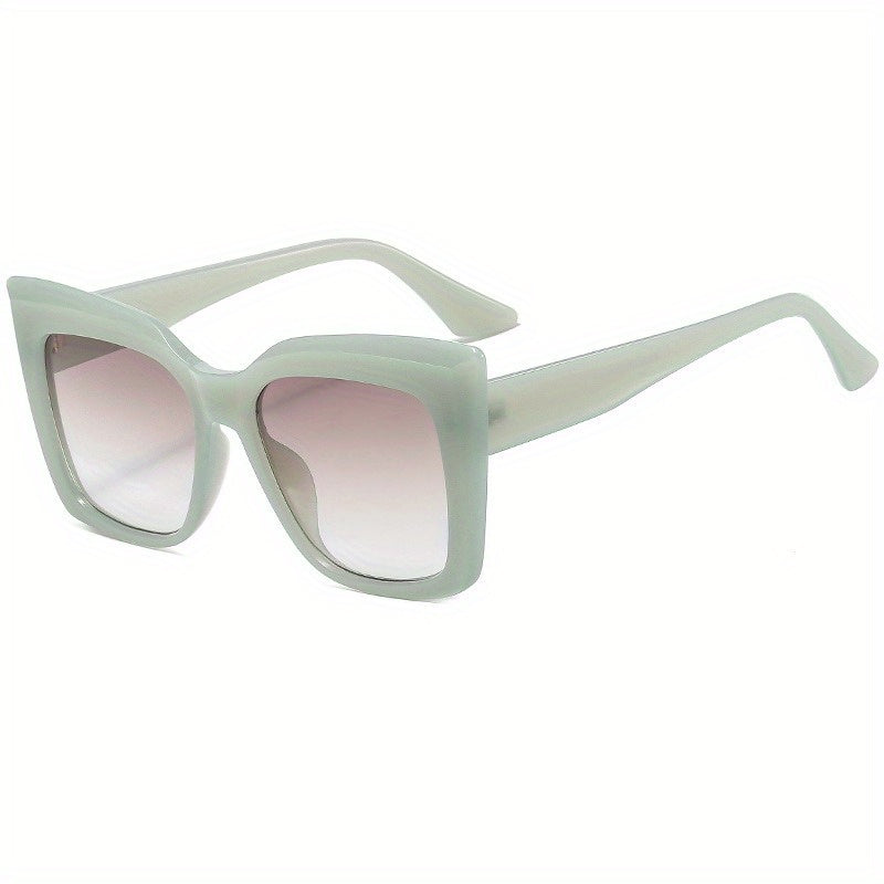 Y2K Cat Eye Sunglasses Mod Jelly Gradient Glasses UV400