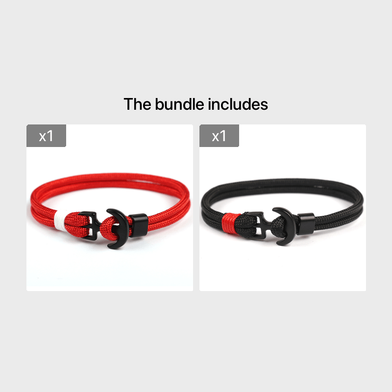 Retro Anchor Statement Bracelet Punk Bracelet For Men