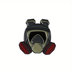 Deadly Wizard RV Anti-toxic Mask Shape Brooch