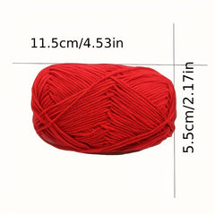 4pcs Chunky Thick Bulky Yarn for Crocheting & Knitting, 60% Cotton 40% Acry