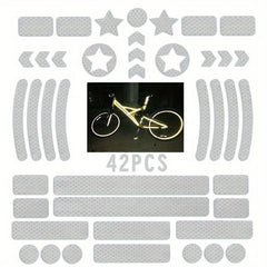 Reflective Stickers for Car Wheel Hub and Tire Rim - Enhance Roadway Safety