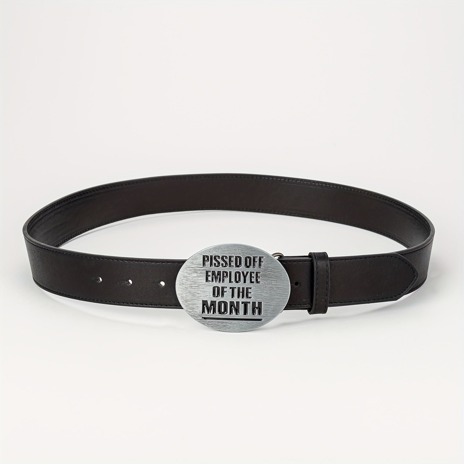 Outdoor Casual Buckle Belt Handsome Western Cowboy Buckle PU Belt