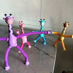 Giraffe Telescopic Tube Puzzle for Fun Learning