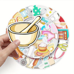 50 Fun Vinyl Stickers for Kitchenware & More