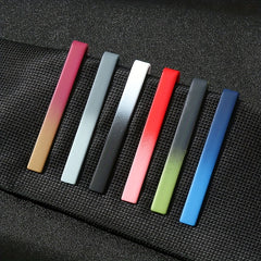Men's Gradient Tie Clip Block Creative Design