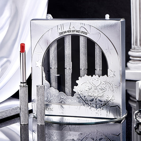 4 Colors Soft Matte Lipstick Set Waterproof Sweat proof