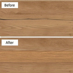 1pc Laminate Floor Separator Brown Wood Grain