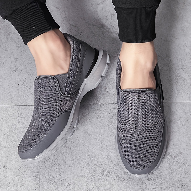Men's Breathable Slip-On Loafer Shoes Lightweight Sneakers