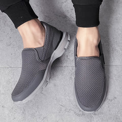 Men's Breathable Slip-On Loafer Shoes Lightweight Sneakers