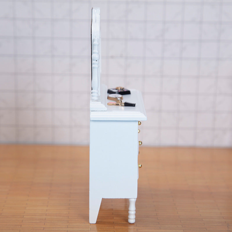 12 Mini Dollhouse Vanity Furniture Decorative Figurines