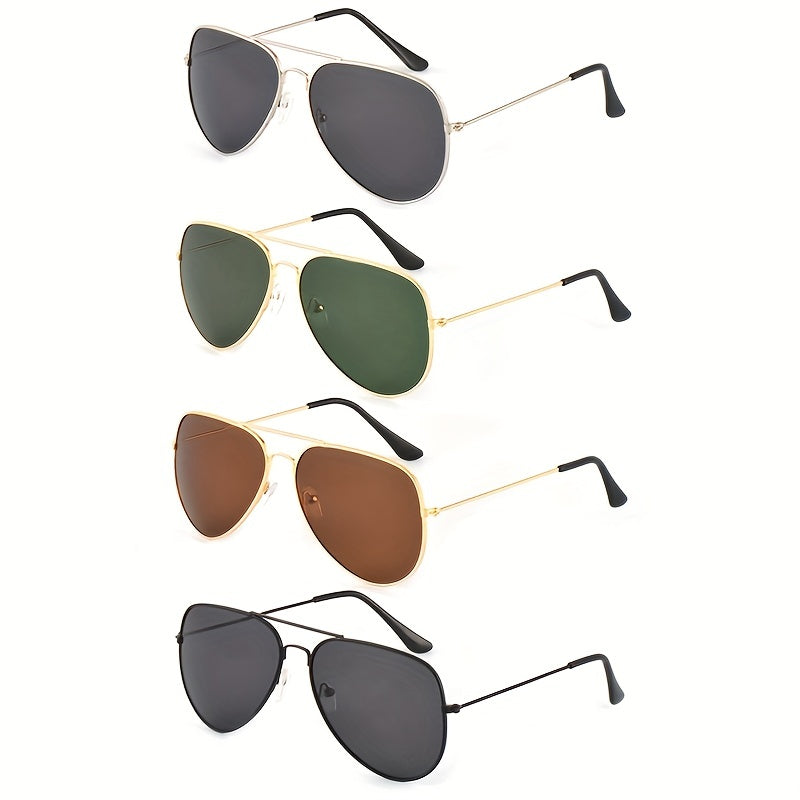 Men's Classic Aviator Polarized Sunglasses for Driving