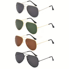 Men's Classic Aviator Polarized Sunglasses for Driving