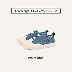 TARANIS Girl's Rubber Sole Sneakers Comfy Non Slip Casual Shoes