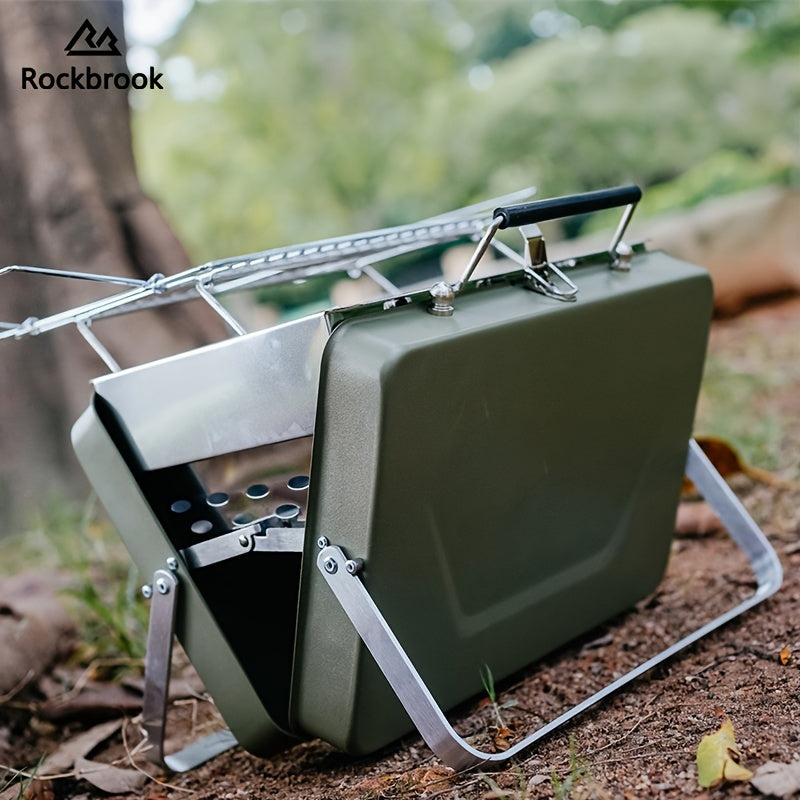 Portable BBQ Grill Shelf for Camping and Picnic