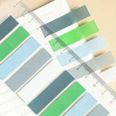 PET Sticky Notes Index Stickers 10 Sets 200 Sheets Labels 1pc
