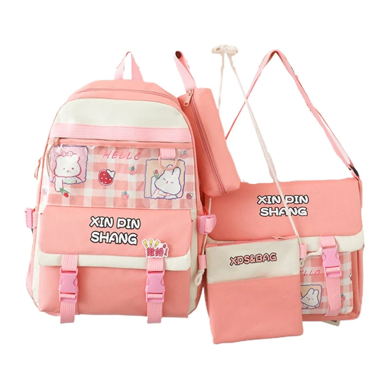 Mini Nylon Travel Backpack Shoulder Bag Lightweight Backpack for Women Girl