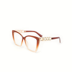 Elastic Temple Light Blocking Glasses for Women Unisex