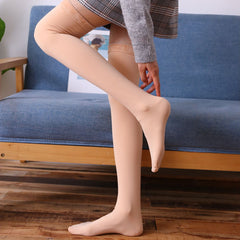Plush Lined Over The Knee Socks Women's Stockings