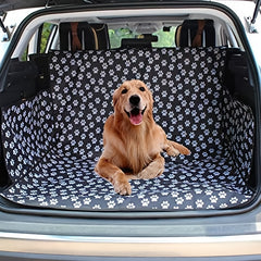 Cat Paws Print Car Trunk Mat Dogs Waterproof Anti Slip Wear Resistant