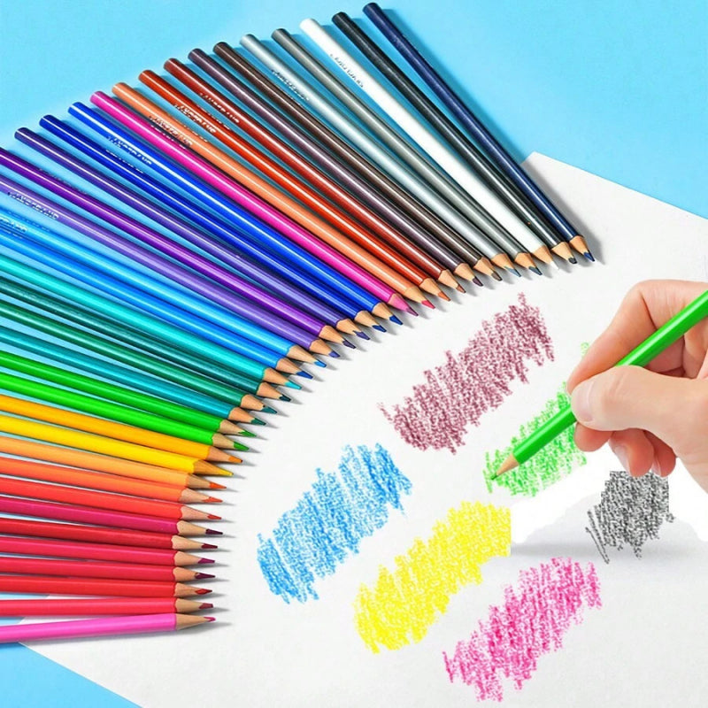 18pcs Multicolor Pencils Set, Medium Point, School & Office Supplies