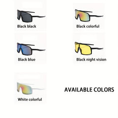 Men's Wrap Around Plus Size Sunglasses UV Protection