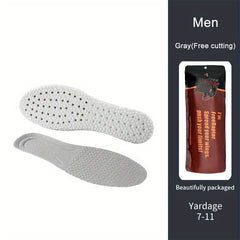 Elastic Large Particle Sports Insoles for Running
