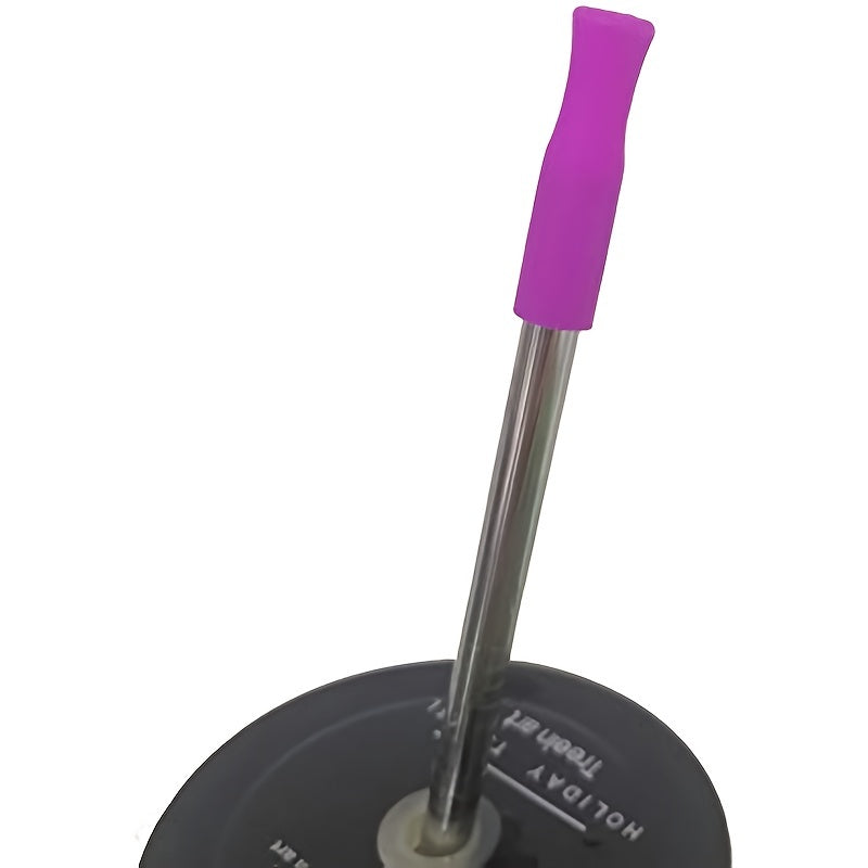 Silicone Straw Tips Covers for Stainless Steel Straws