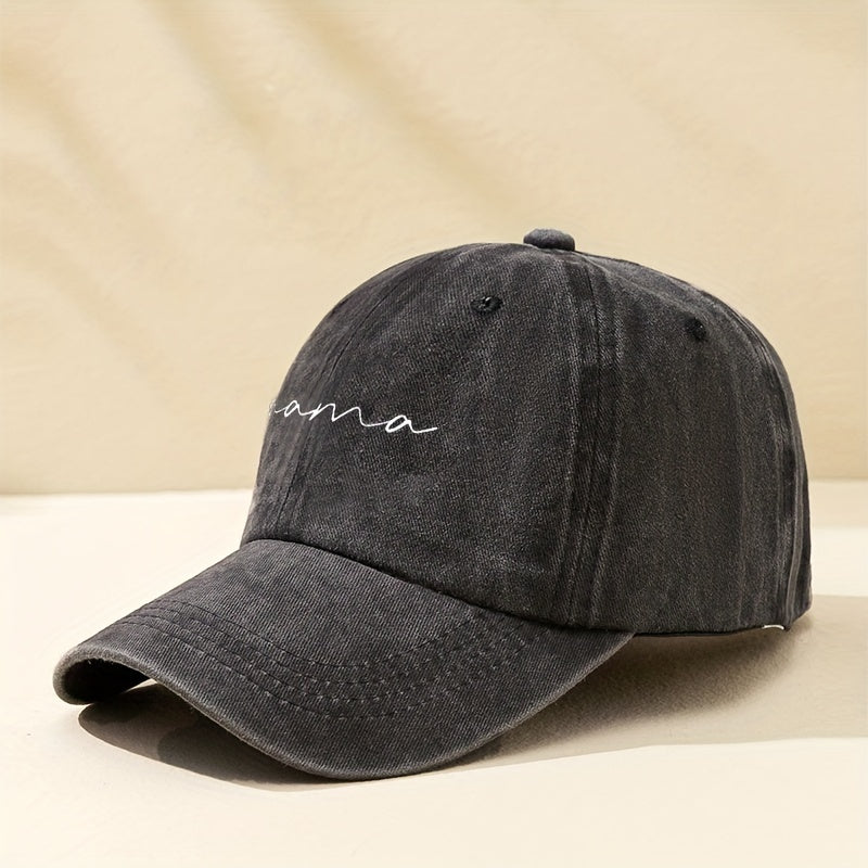 Distressed Casual Dad Hat Sun Hat For Women