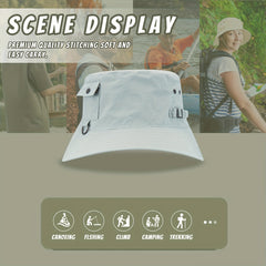Summer Bucket Hat Sun Hats Travel Cap Fishing Hat Waterproof