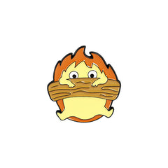 Flame Matchman Enamel Pin for Backpacks