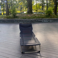 Outdoor Folding Bed, Single Bed for Office Nap and Camping