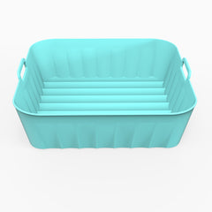 1pc Reusable Silicone Air Fryer Square Liners 4 8QT Easy Cleaning Heat Resistant