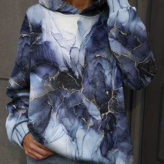 Kangaroo Pocket Hoodie, Casual Long Sleeve Hoodies Sweatshirt