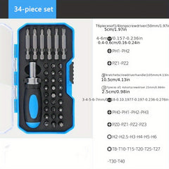 Ratchet Screwdriver Bit Set - Universal Tool & Precision Driver
