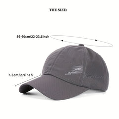 Adjustable Summer Quick Drying Peaked Cap Outdoor Sport