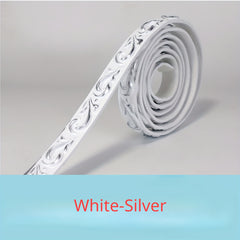 3D Self Adhesive Soft Line Baseboard Ceiling Trim Line Wall Molding Sticker