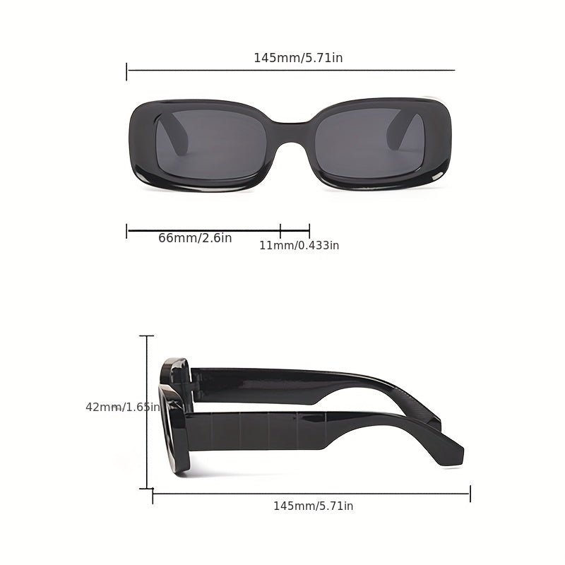 Y2K Jelly Sunglasses Retro Funny Decorative Shades Summer Beach Club