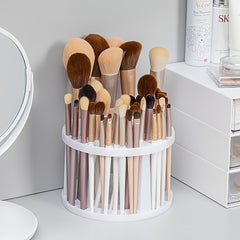 Makeup Brush & Lipstick Holder Bathroom Organizer