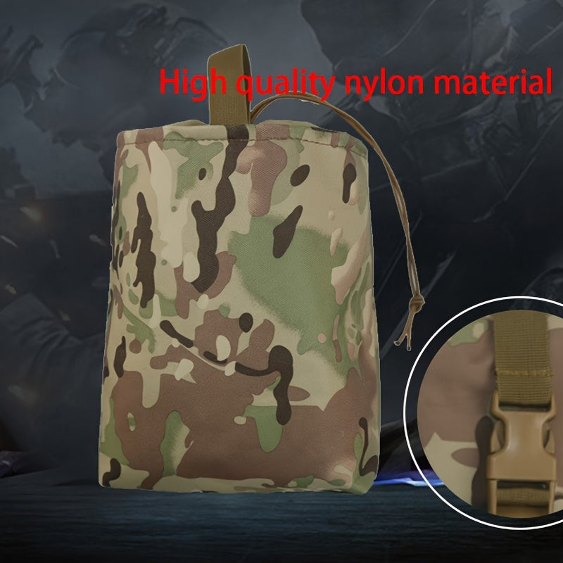 Mini Folding Recycling Bag Attachment for Outdoor Activities