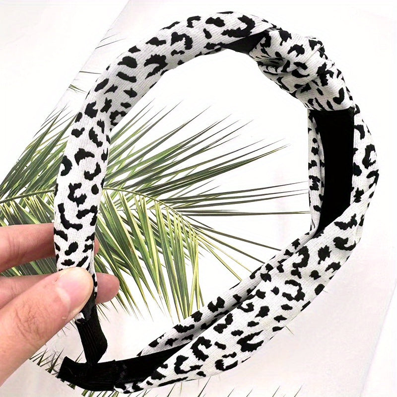 Knotted Polyester Headband Elastic Women's Hair Accessories
